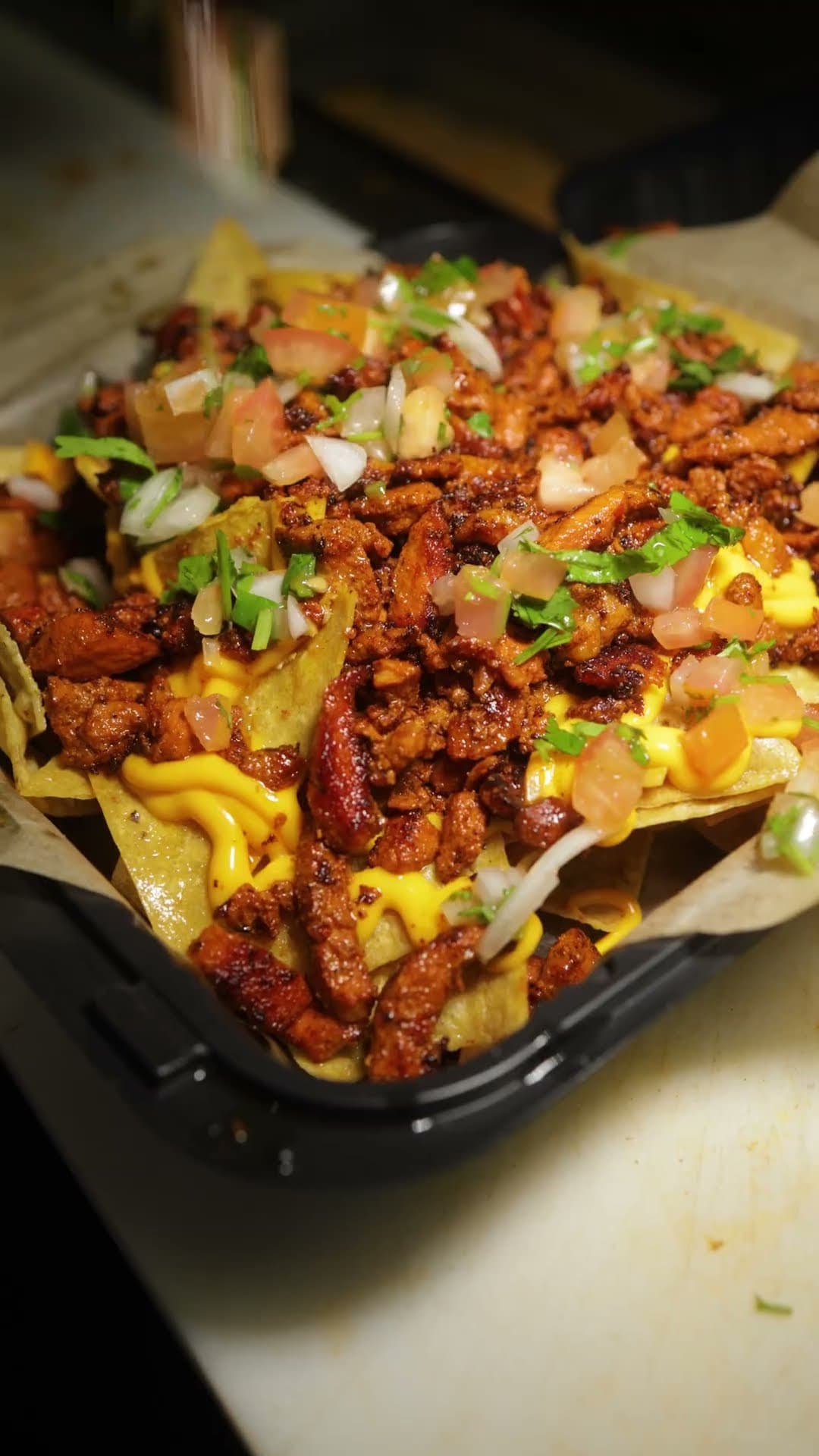 Adobada Nachos Made Fresh