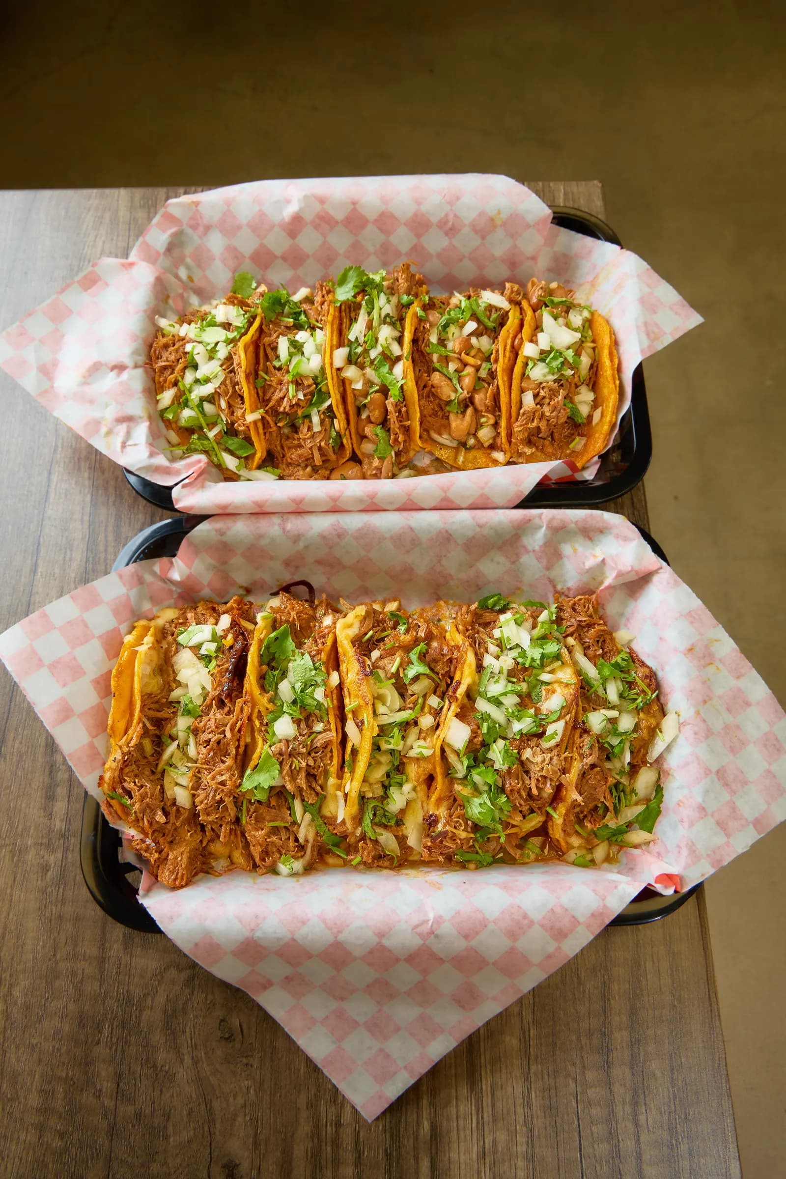 Mr. Birria restaurant food spread