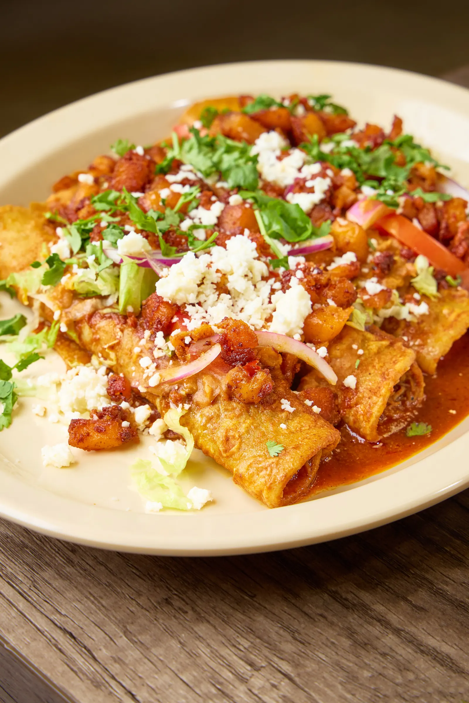 Fresh cooked dishes at Mr. Birria